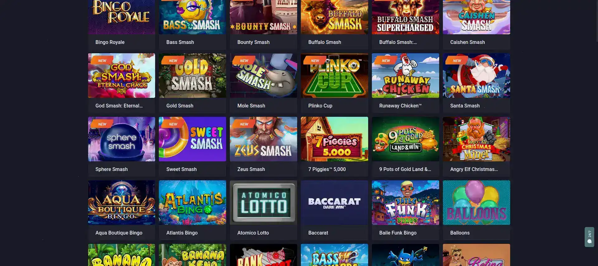 Игровой интерфейс Vulkan Gold